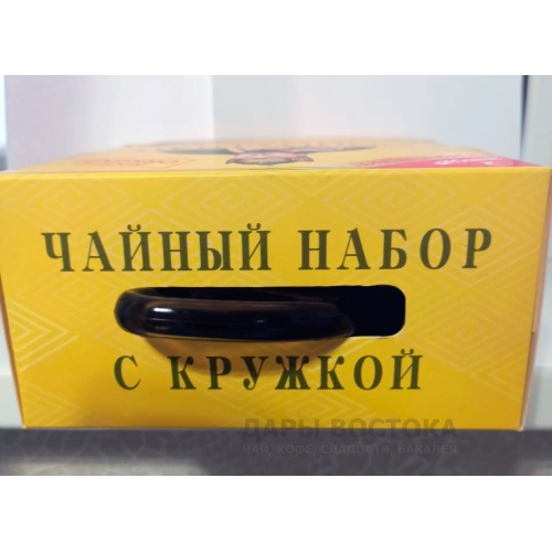 Монгол Чай, 20 пакетиков+кружка, 240 гр. Подарочный набор.