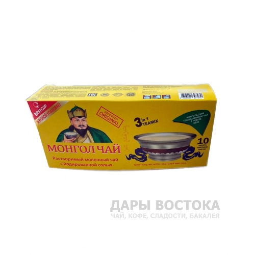 Монгол Чай, 10 пакетиков, 120 гр. в новой упаковке (Imported Original)